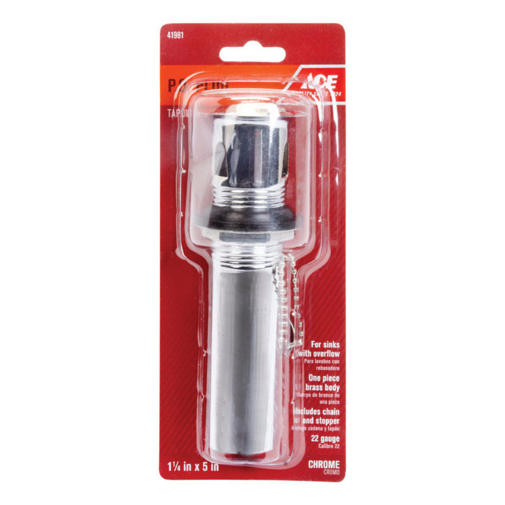 ACE NÚT THÉP CHẶN ỐNG XẢ BỒN RỬA 3.2x12.7CM