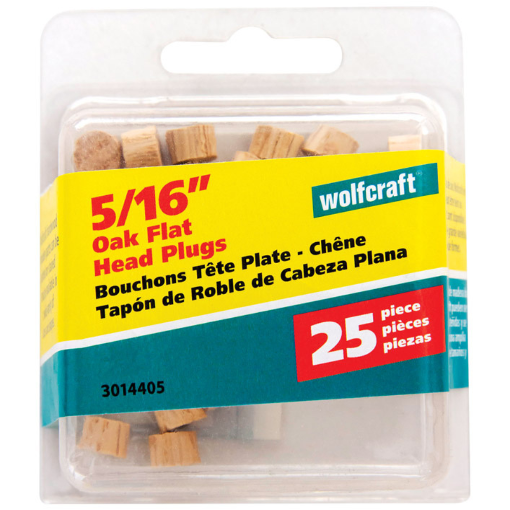 NÚT GỖ SỒI TỰ NHIÊN 0.794X0.635CM WOLFCRAFT-DẸT