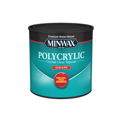 MINWAX SƠN POLYCRYLIC GỐC NƯỚC 0.24L-BÓNG TRONG