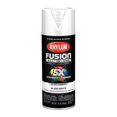 KRYLON SƠN XỊT BÓNG KẾT HỢP SƠN LÓT 340G TRẮNG