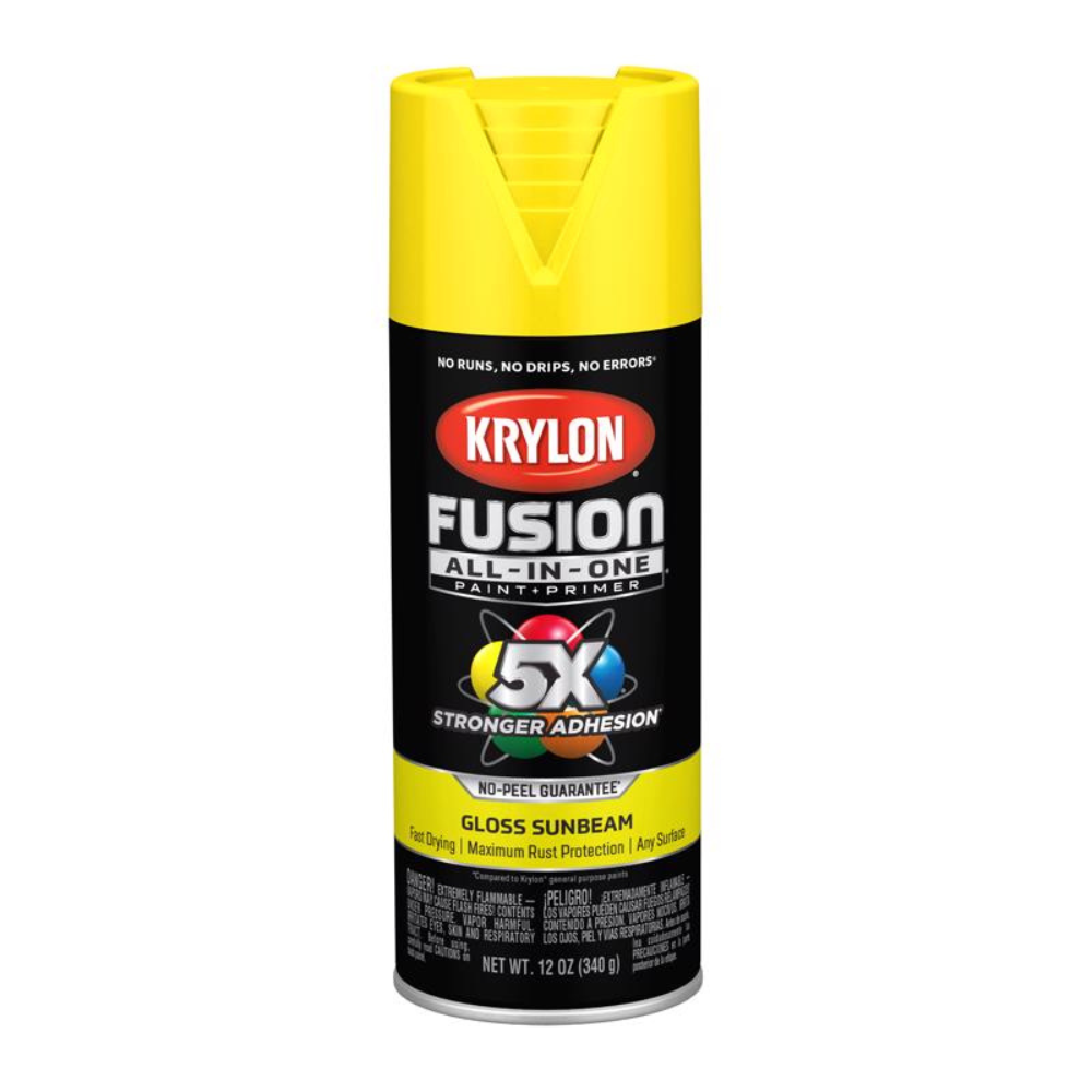 SƠN XỊT BÓNG KRYLON 340G-VÀNG NẮNG