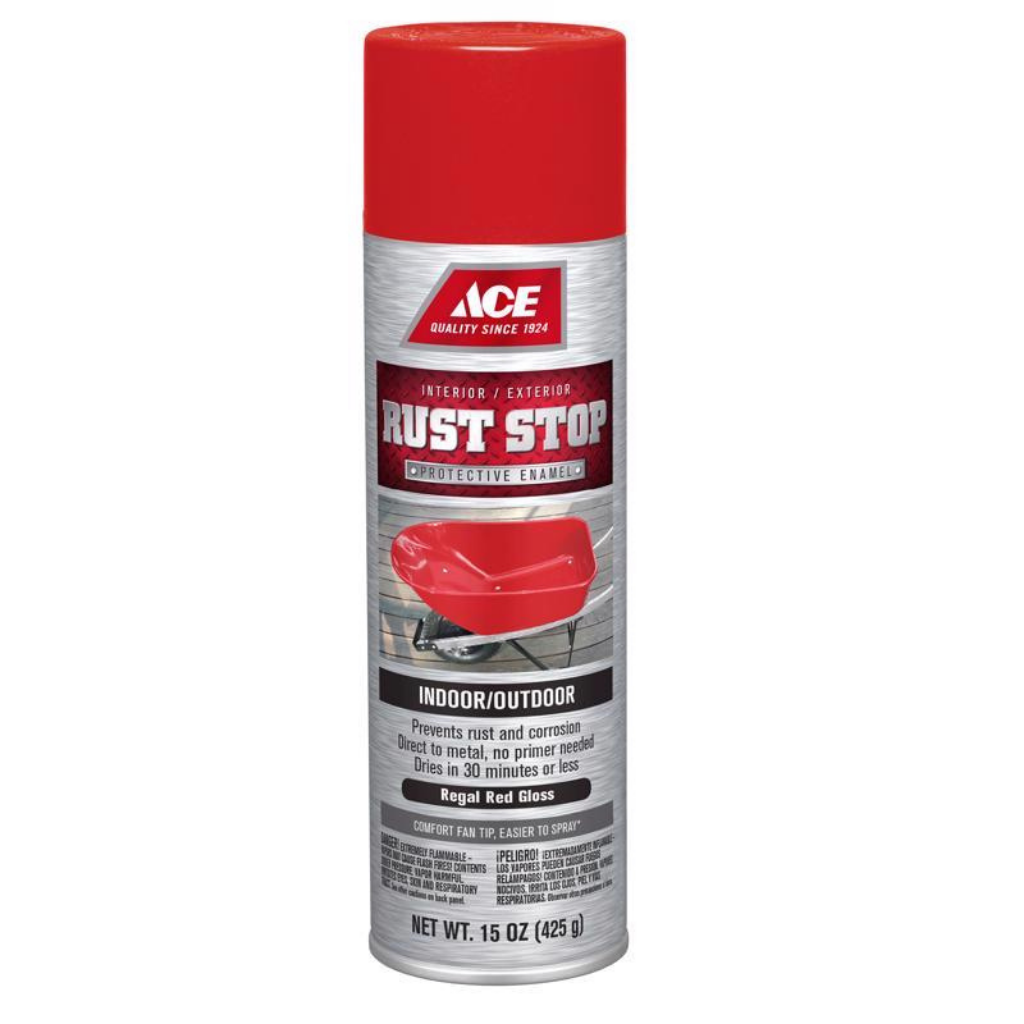 SƠN XỊT MÁY PHỦ BÓNG CHỐNG RỈ ACE 425G ĐỎ REGAL