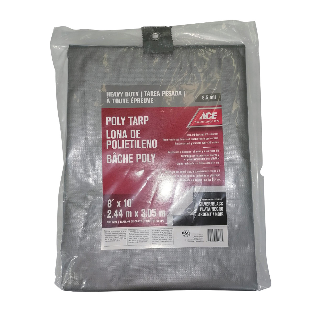 ACE TẤM BẠT PHỦ SỢI TỔNG HỢP 2.4MX3.05M 153G
