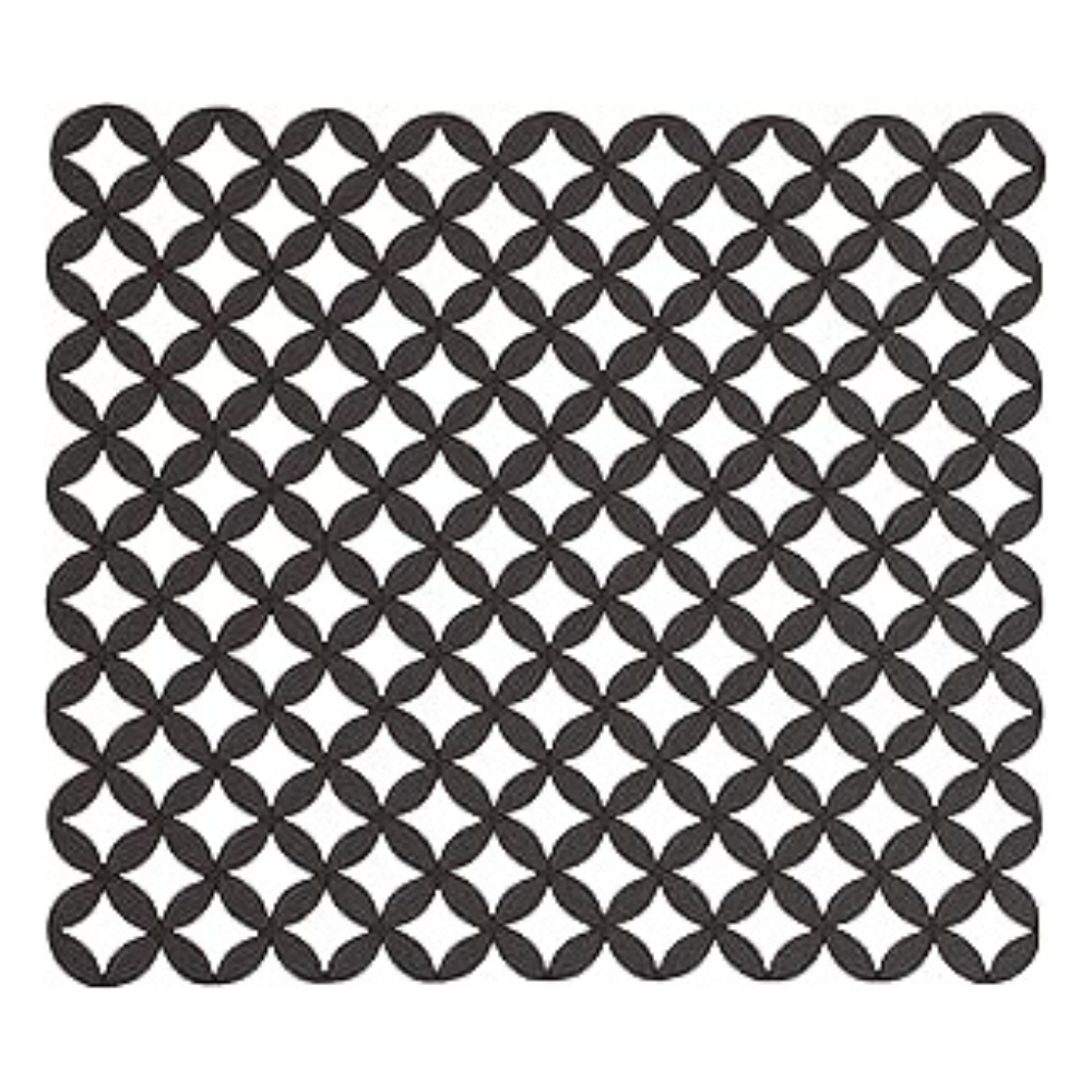 TẤM LÓT BỒN RỬA UMBRA NHỰA 30.4X28X0.3CM MÀU KHÓI