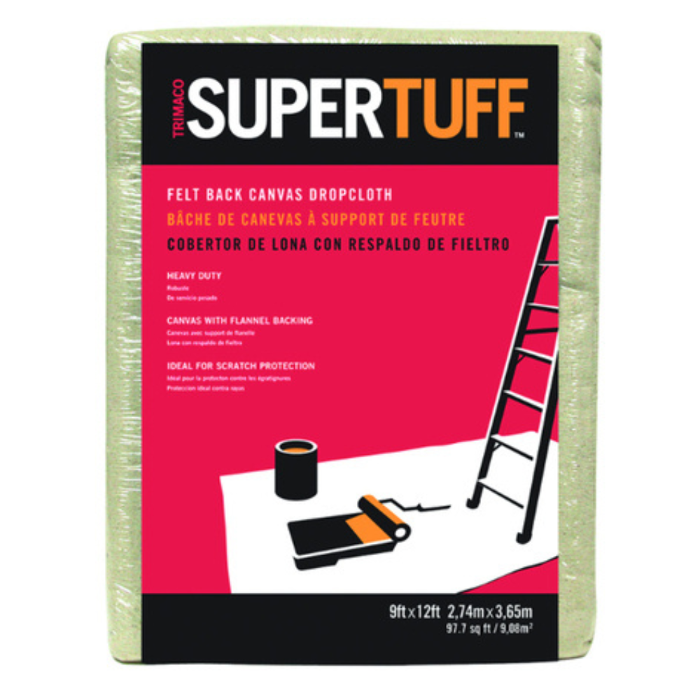 TẤM PHỦ CHẮN SƠN VẢI BẠT/NỈ SUPERTUFF 2.74X3.65M