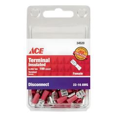 ĐẦU NGẮT KẾT NỐI NHANH ACE 100 MIẾNG ĐỎ