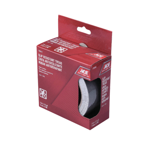 ACE CUỘN BĂNG KEO CHỐNG TRƯỢT 5CMX5M MÀU XÁM