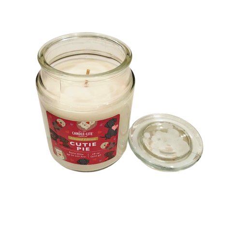 LỌ NẾN THƠM VALENTINES NẮP MẠ VÀNG 510G CUTIE PIE