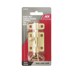 ACE CHỐT CÀI CỬA KÈM VÍT 6.35CM BẰNG THÉP MẠ ĐỒNG