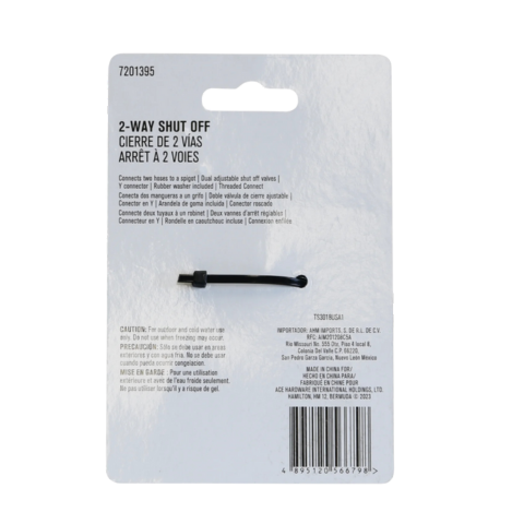 ACE VAN CHIA ỐNG NƯỚC HAI CHIỀU BẰNG NHỰA