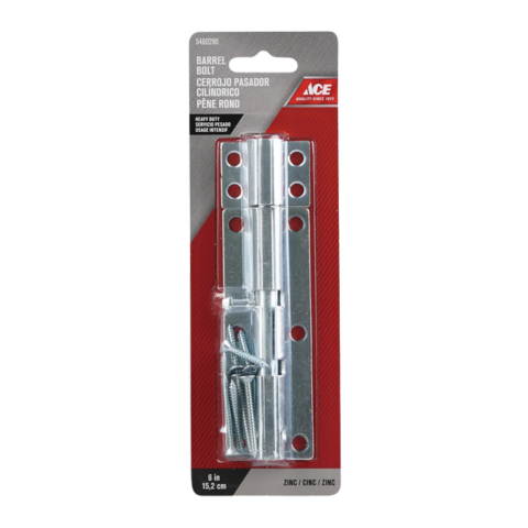 ACE KHÓA CỬA BẰNG THÉP MẠ KẼM 15.24 CM