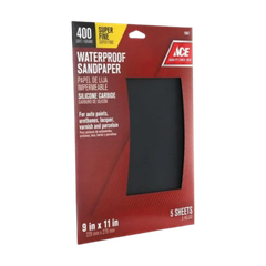 ACE GÓI 5 GIẤY NHÁM 400 GRIT SIC 27X22CM CHỊU NƯỚC