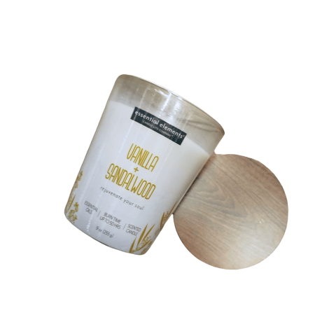 LỌ NẾN THƠM CANDLE-LITE-MÙI VANI&GỖ ĐÀN HƯƠNG 255G