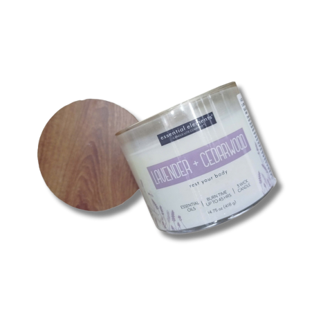 LỌ NẾN THƠM CANDLE-LITE-OẢI HƯƠNG&TUYẾT TÙNG 418G