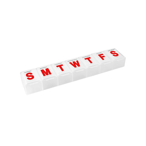 HỘP ĐỰNG THUỐC 7 NGÀY DIAMOND VISIONS TRẮNG