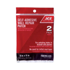 ACE GÓI 2 MIẾNG VÁ TƯỜNG SỢI THỦY TINH 20X20CM