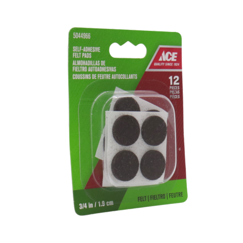 ACE GÓI 12 MIẾNG TRÒN LÓT CHÂN NỘI THẤT NỈ 1.9CM