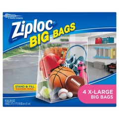 TÚI NHỰA ĐỰNG ĐỒ GIA DỤNG CÓ ZIP ZIPLOC 60x51CM