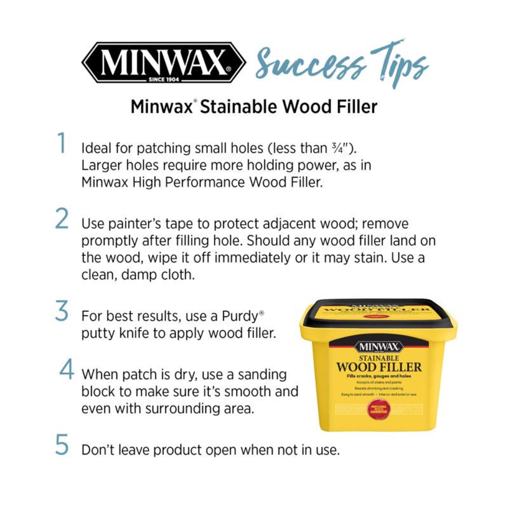 MINWAX TUÝP KEO TRÁM GỖ 170G MÀU GỖ TỰ NHIÊN