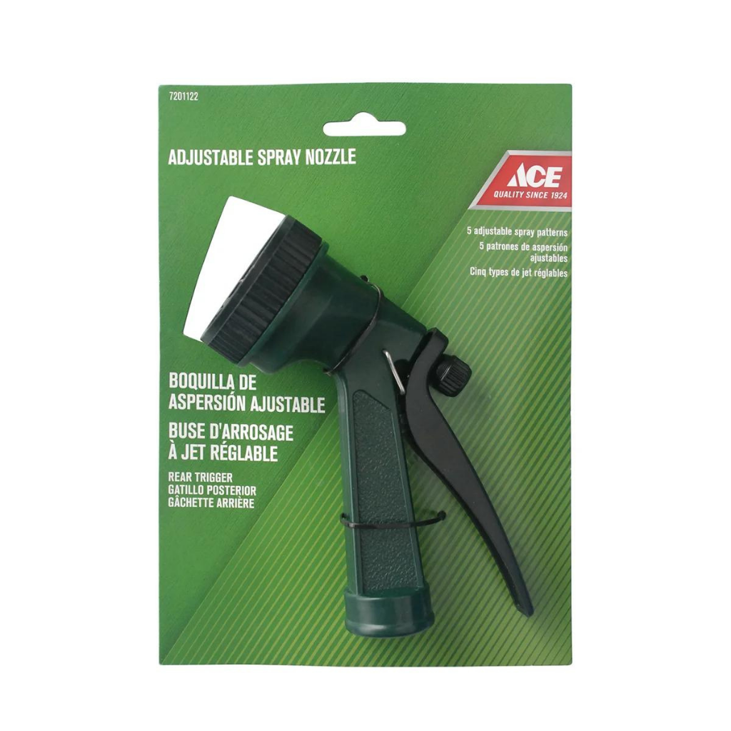 VÒI XỊT ACE 5 KIỂU XỊT NHỰA XANH LÁ