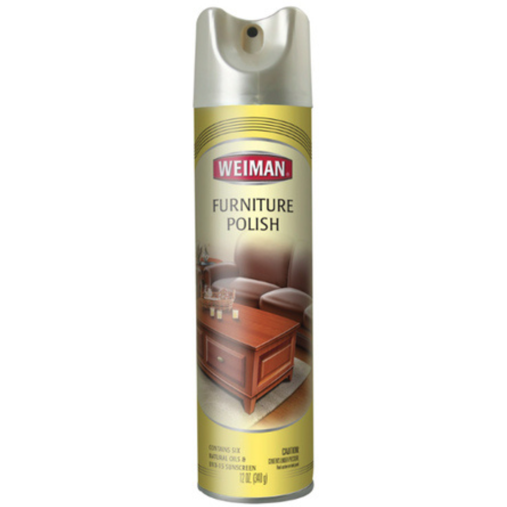 WEIMAN BÌNH XỊT ĐÁNH BÓNG ĐỒ NỘI THẤT 340G CHANH