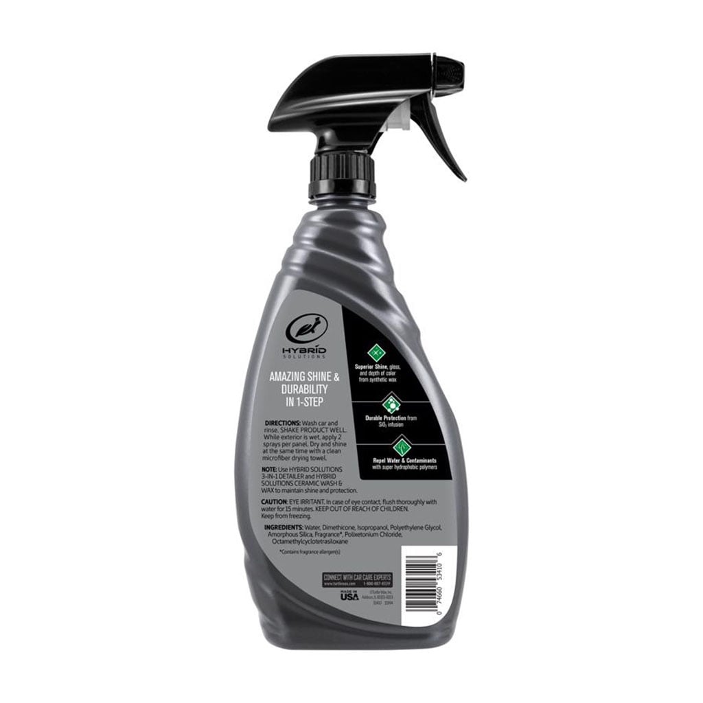 CHAI XỊT WAX PHỦ BÓNG CHO Ô TÔ TURTLE WAX 769ML