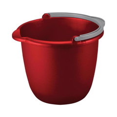 STERILITE XÔ NHỰA 9.5 LÍT MÀU ĐỎ CÓ VÒI, TAY CẦM