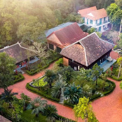  THI CÔNG CẢNH QUAN BIỆT PHỦ 5000M2 - THIÊN AN, HUẾ 