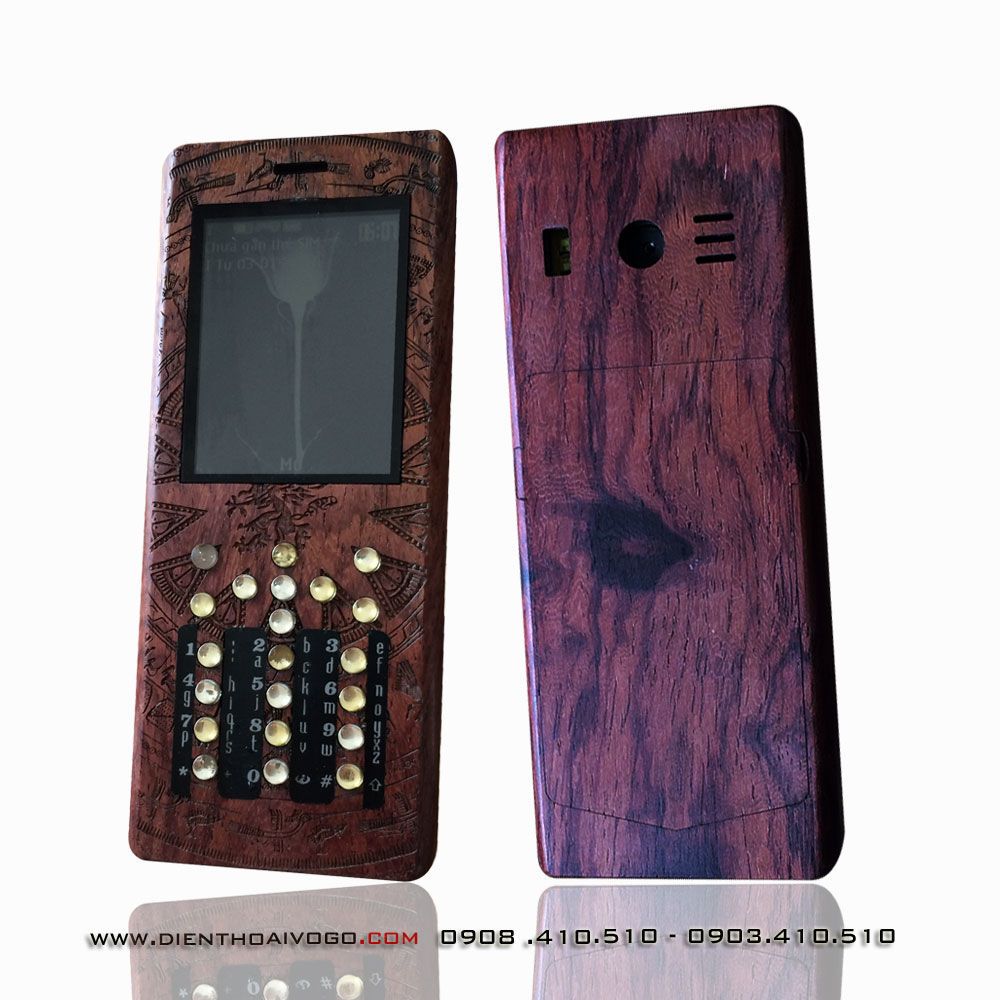  Vỏ gỗ Nokia 6500 