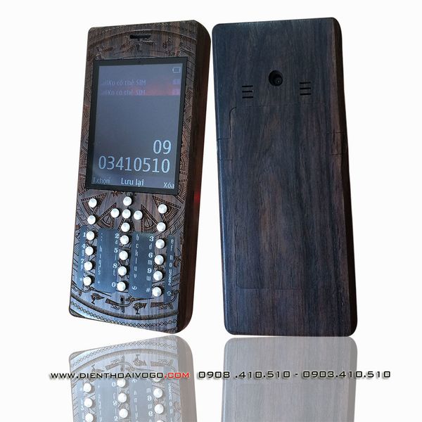  Vỏ gỗ Nokia 215 