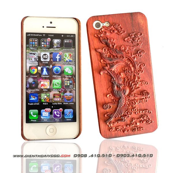  Case gỗ Iphone5/5S 