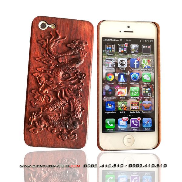  Case gỗ Iphone5/5S 