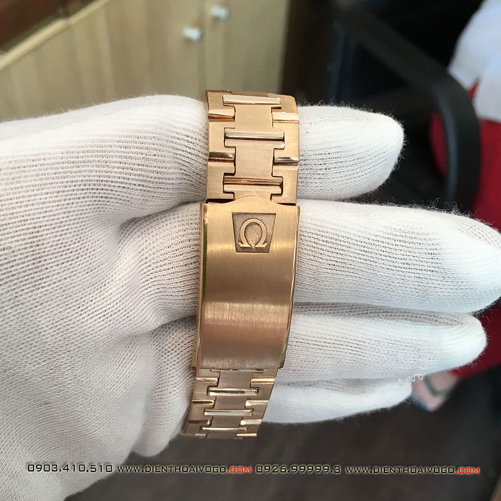  Đúc vàng 18k đồng hồ Omega 