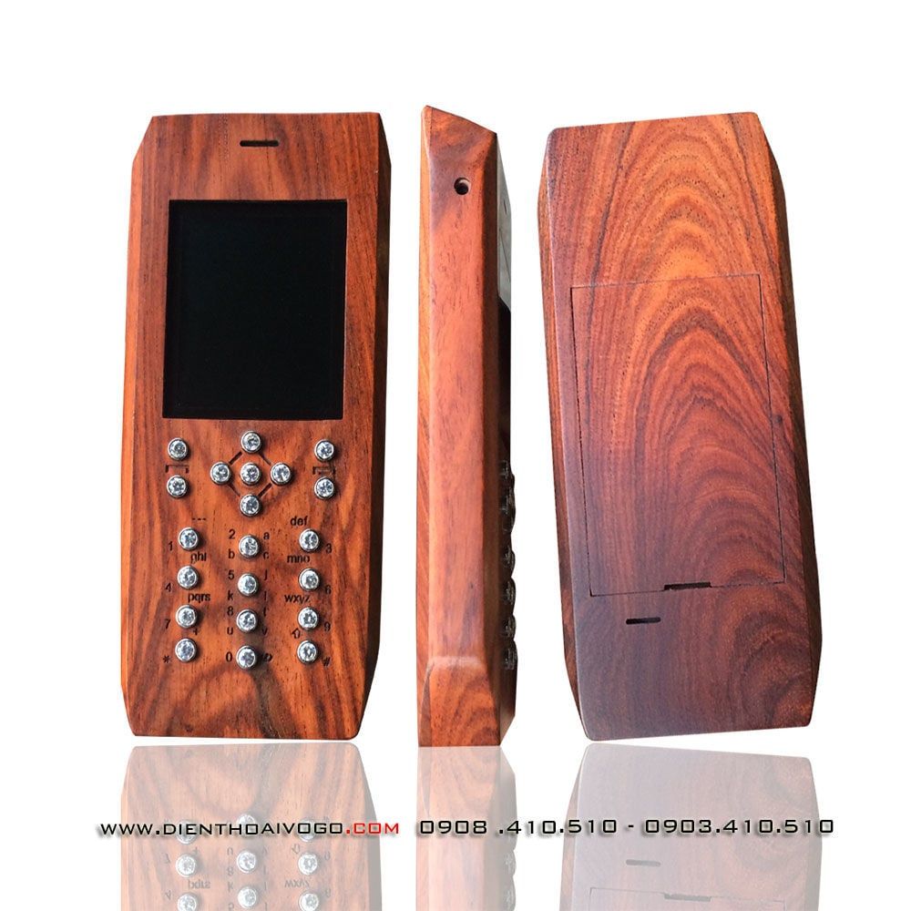  Vỏ gỗ Nokia 2323 
