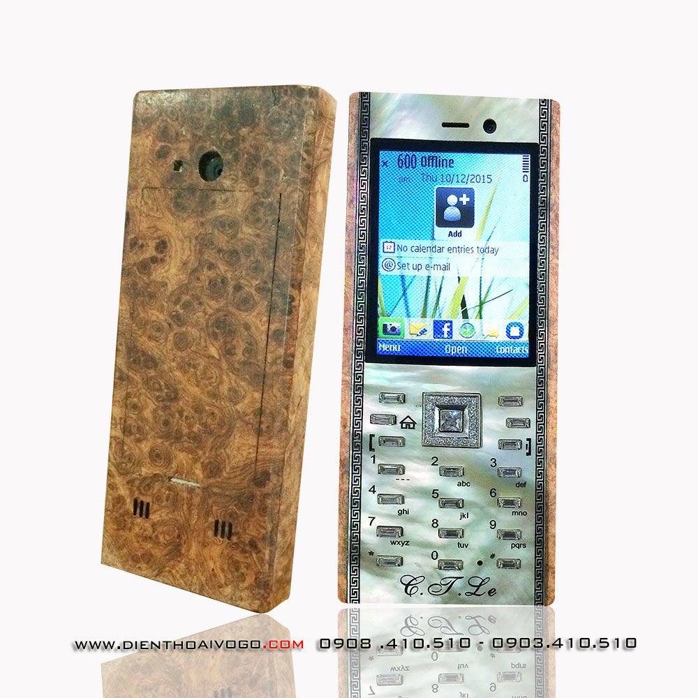  Vỏ gỗ Nokia C5 