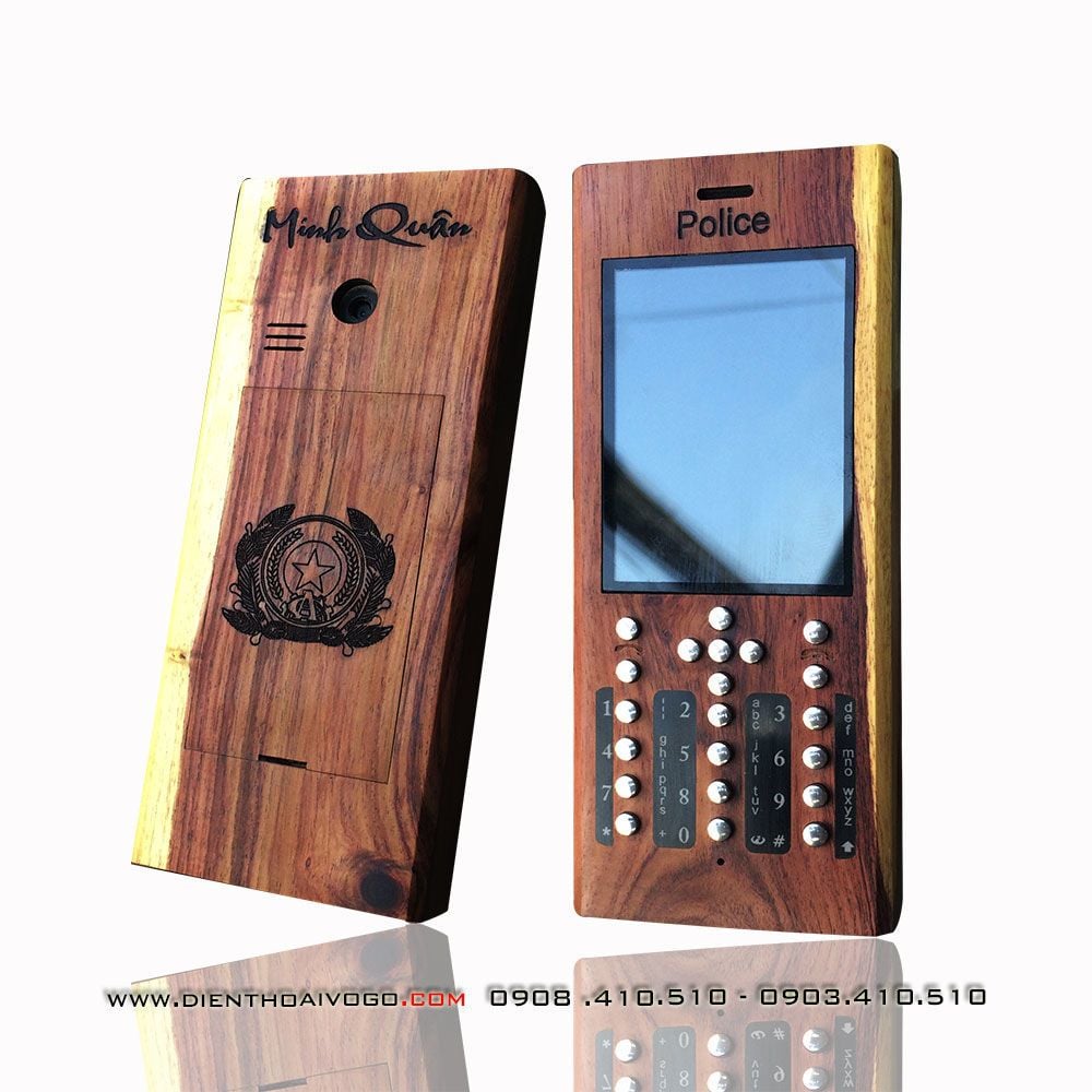  Vỏ gỗ Nokia 2 Sim 215 