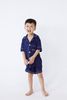 Bộ pyjamas baby cộc tay vải bamboo cao cấp - các màu