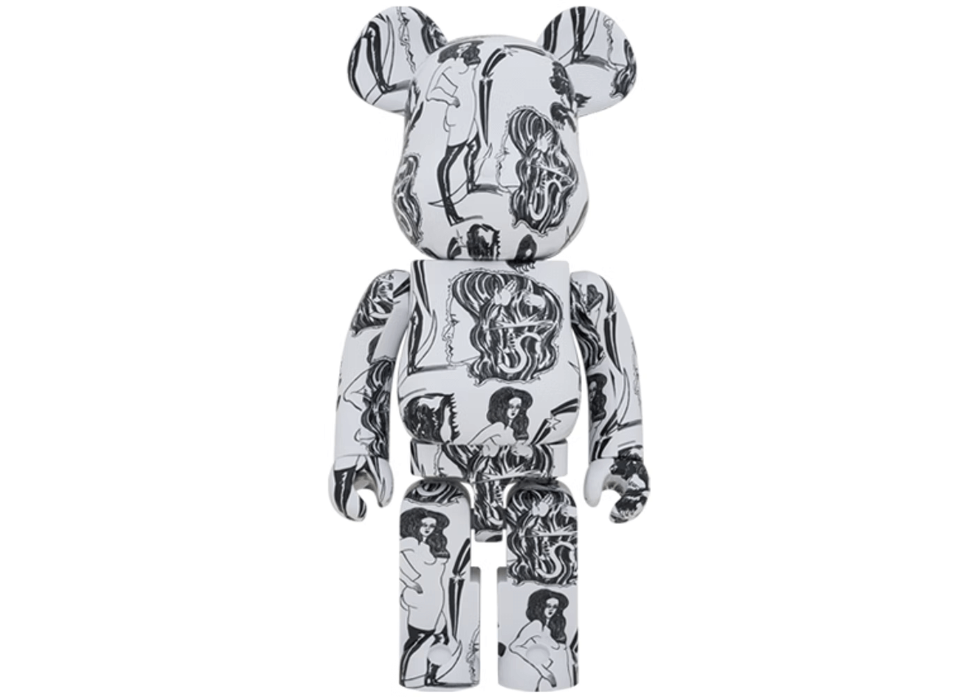 Mua Đồ Chơi Mô Hình Bearbrick Lining Fashion Set White Màu Trắng Đen Size  100  400  Bearbrick  Mua tại Vua Hàng Hiệu h051152