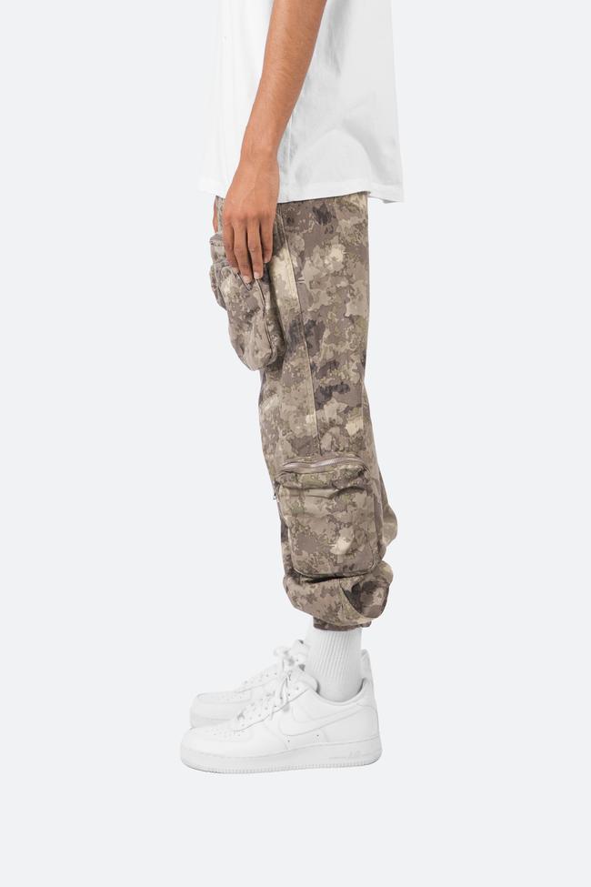 mnml zipper cargo pants