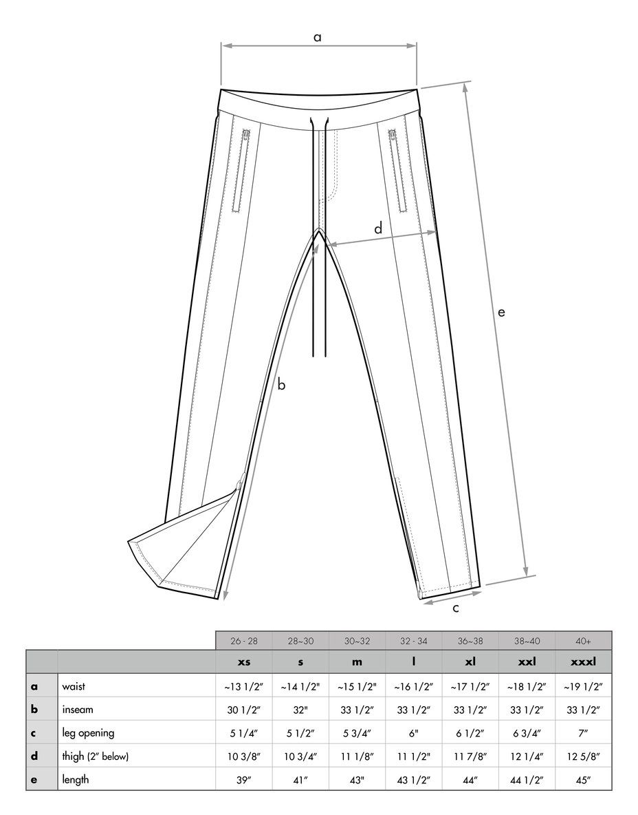 Update more than 71 mnml track pants sizing in.eteachers