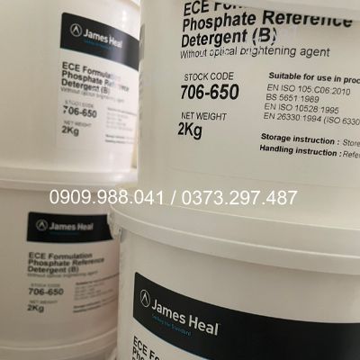 Bột Giặt James Heal Thử Độ Bền Màu