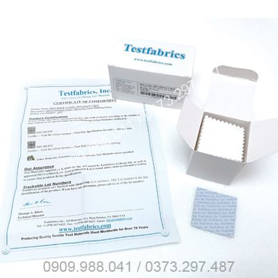 Vải chà xát AATCC Crocking Cloth 500pcs/box Testfabrics