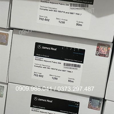 Vải Đa Sợi DW James Heal Multifibre adjacent fabric