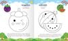 Colouring 365 ngày Tô màu - KHÁM PHÁ THẾ GIỚI PHÁT TRIỂN TRÍ TUỆ - Cuốn 3: Hoa, Quả, Rau củ