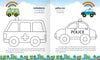 Combo 6 cuốn - Colouring 365 ngày Tô màu - KHÁM PHÁ THẾ GIỚI PHÁT TRIỂN TRÍ TUỆ 2-6 tuổi