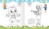 Colouring 365 ngày Tô màu - KHÁM PHÁ THẾ GIỚI PHÁT TRIỂN TRÍ TUỆ - Cuốn 5: Gia đình, Nghề nghiệp, Thể thao