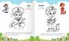 Colouring 365 ngày Tô màu - KHÁM PHÁ THẾ GIỚI PHÁT TRIỂN TRÍ TUỆ - Cuốn 5: Gia đình, Nghề nghiệp, Thể thao