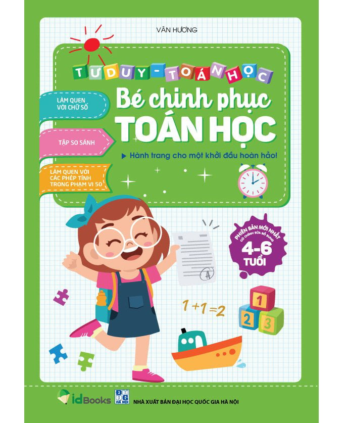 Tư duy ngôn ngữ - Bé chinh phục toán học – CÔNG TY TNHH SÁCH VÀ THIẾT BỊ  GIÁO DỤC ID