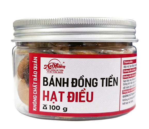  Bánh Đồng Tiền Hạt Điều 