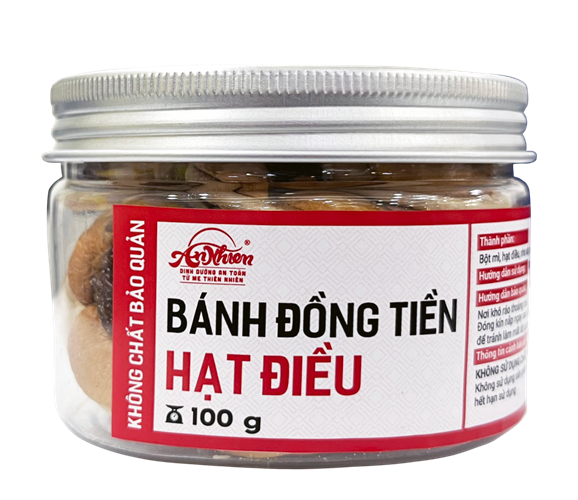  Bánh Đồng Tiền Hạt Điều 